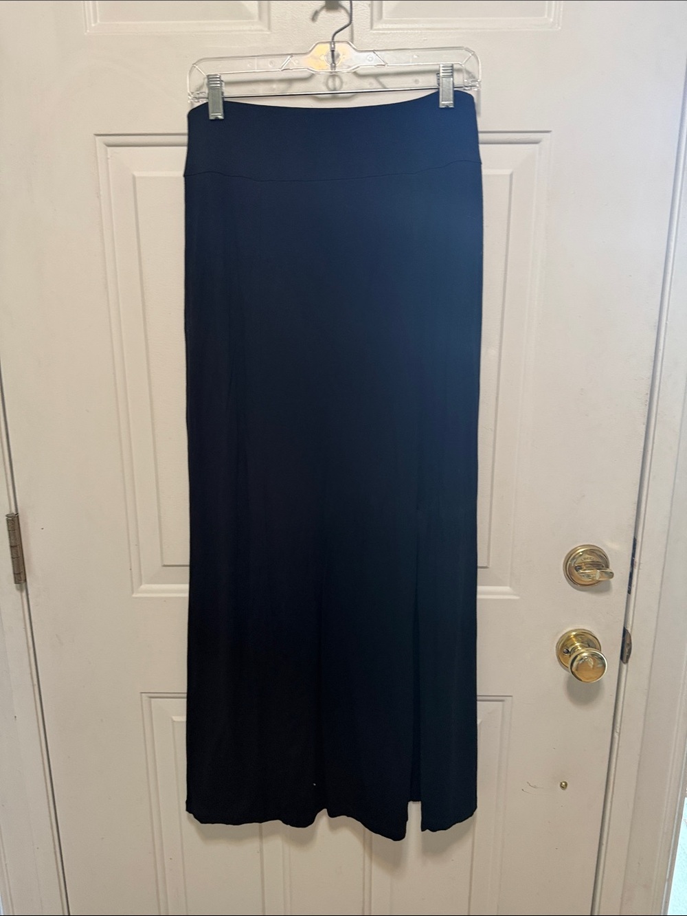 White House Black Market Black Maxi Skirt - Sleek Pull-On Style
